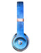 Blushed Blue 44 Absorbed Watercolor Texture Full-Body Skin Kit for the Beats by Dre Solo 3 Wireless Headphones