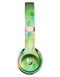 Blushed Green 32 Absorbed Watercolor Texture Full-Body Skin Kit for the Beats by Dre Solo 3 Wireless Headphones