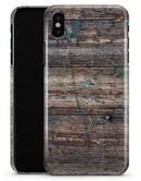 Bolted Horizontal Woodgrain - iPhone X Clipit Case