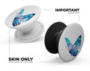 Bright Graceful Butterfly - Skin Kit for PopSockets and other Smartphone Extendable Grips & Stands