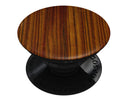 Bright Red Ebony Woodgrain - Skin Kit for PopSockets and other Smartphone Extendable Grips & Stands