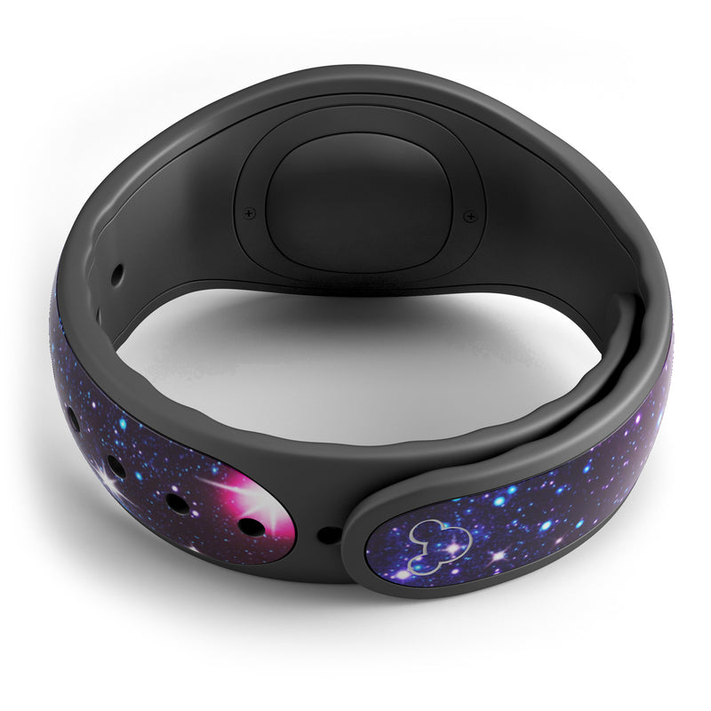 Bright Trippy Space - Full Body Skin Decal Wrap Kit for Disney Magic Band