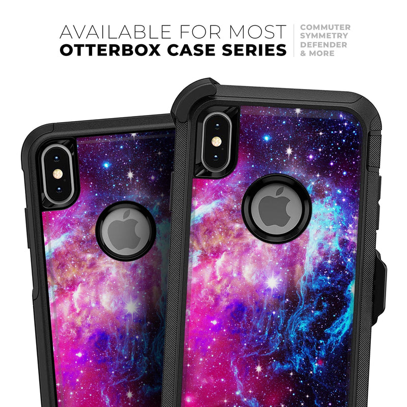 Bright Trippy Space - Skin Kit for the iPhone 11, 12, 13, 14 OtterBox Cases