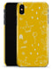 Bright Yellow Jester hat with Balloons - iPhone X Clipit Case