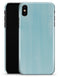 Brushed Aqua Surface - iPhone X Clipit Case