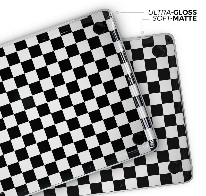 Checkerboard - Skin Decal Wrap Kit Compatible with the Apple MacBook Pro, Pro with Touch Bar or Air (11", 12", 13", 15" & 16" - All Versions Available)