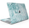 Cracked Turquise Marble Surface - Skin Decal Wrap Kit Compatible with the Apple MacBook Pro, Pro with Touch Bar or Air (11", 12", 13", 15" & 16" - All Versions Available)