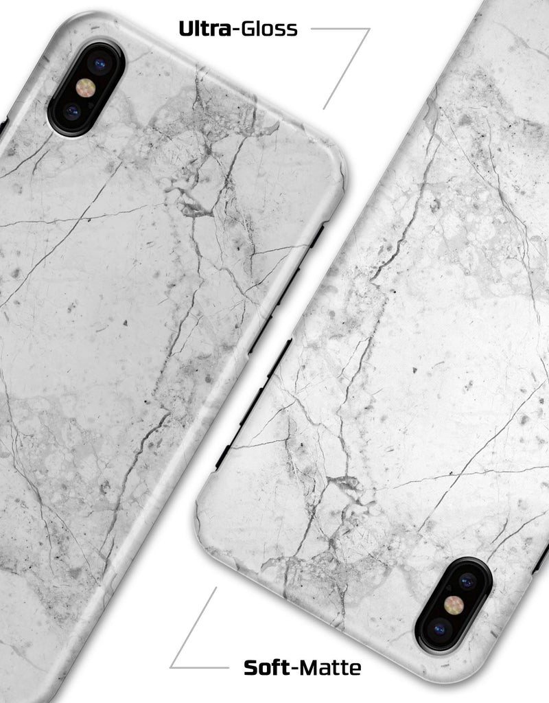 Cracked Marble Surface - iPhone X Clipit Case