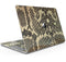 Dark Gold Flaked Animal v4 - Skin Decal Wrap Kit Compatible with the Apple MacBook Pro, Pro with Touch Bar or Air (11", 12", 13", 15" & 16" - All Versions Available)
