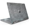 Dark Silver Marble Swirl V8 - Skin Decal Wrap Kit Compatible with the Apple MacBook Pro, Pro with Touch Bar or Air (11", 12", 13", 15" & 16" - All Versions Available)