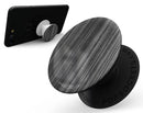Dark Ebony Woodgrain - Skin Kit for PopSockets and other Smartphone Extendable Grips & Stands