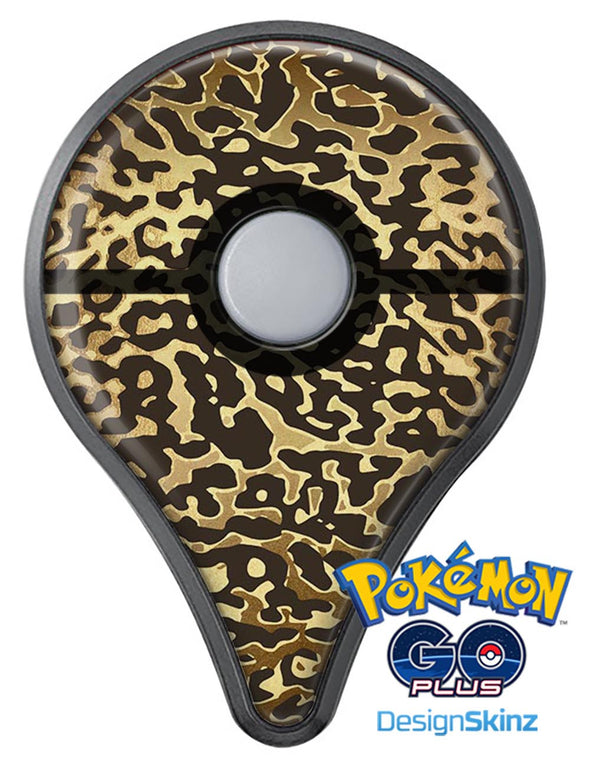 Dark Gold Flaked Animal v1 Pokémon GO Plus Vinyl Protective Decal Skin Kit