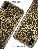 Dark Gold Flaked Animal v1 - iPhone X Clipit Case
