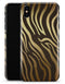 Dark Gold Flaked Animal v6 - iPhone X Clipit Case