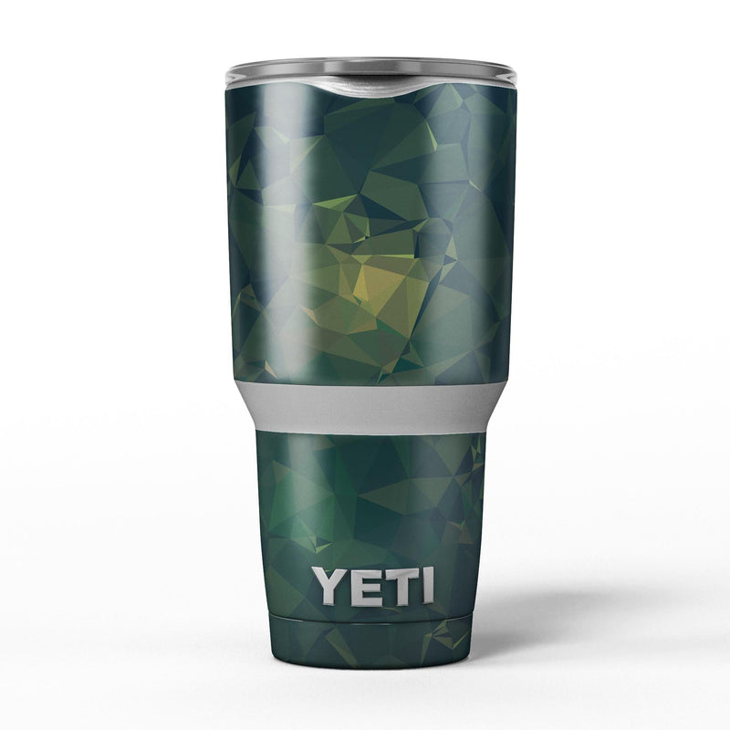 Yeti Skins | Black Camo Skin for Yeti 30 oz Tumbler | Carbon Fiber | Custom Vinyl Skin Wrap | Mighty Skins