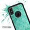 Deep Teal Luxury Pattern - Skin Kit for the iPhone OtterBox Cases