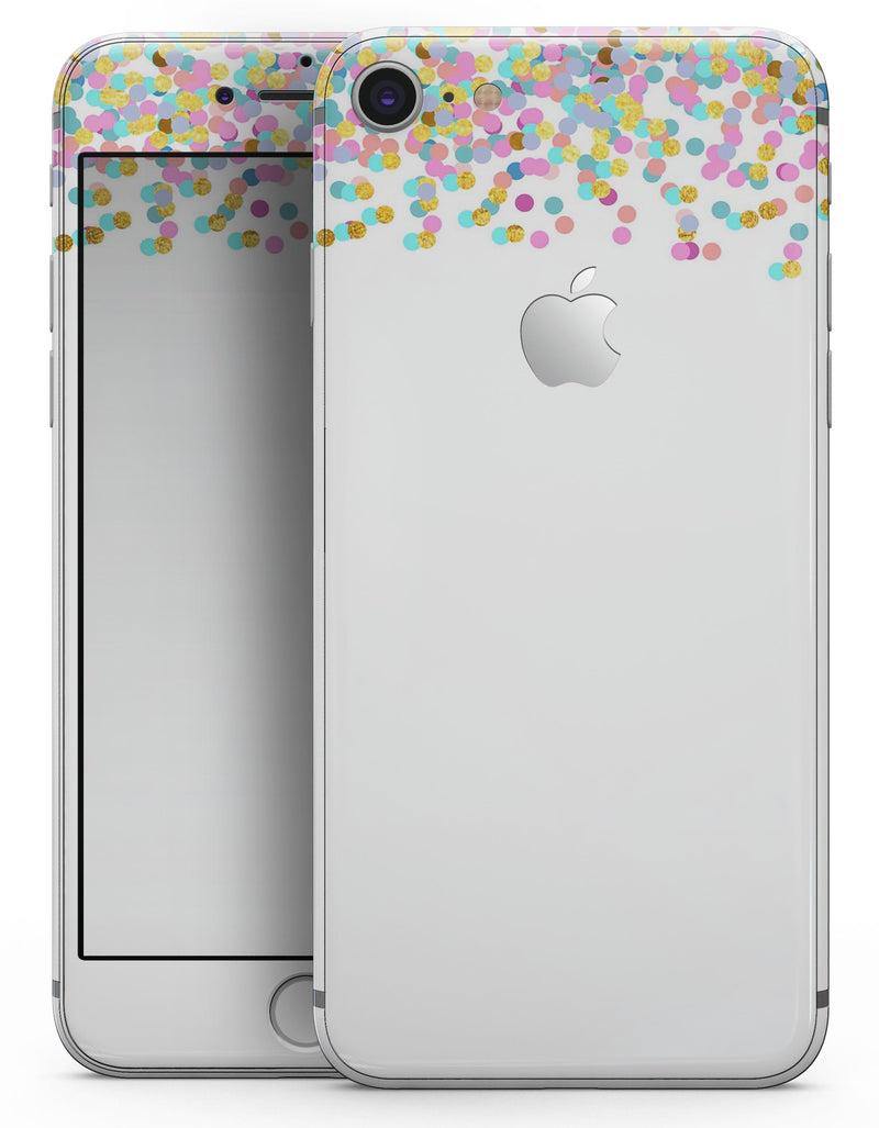 Descending Multicolor Micro Dots - Skin-kit for the iPhone 8 or 8 Plus