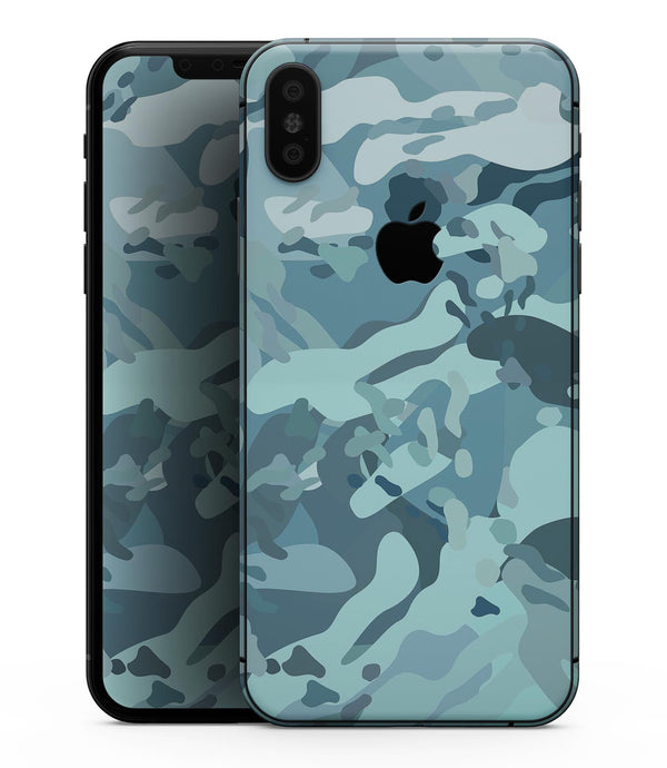 Desert Sea Camouflage V2 - iPhone XS MAX, XS/X, 8/8+, 7/7+, 5/5S/SE Skin-Kit (All iPhones Avaiable)