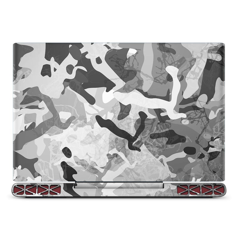 Desert Snow Camouflage V2 - Full Body Skin Decal Wrap Kit for the Dell Inspiron 15 7000 Gaming Laptop (2017 Model)