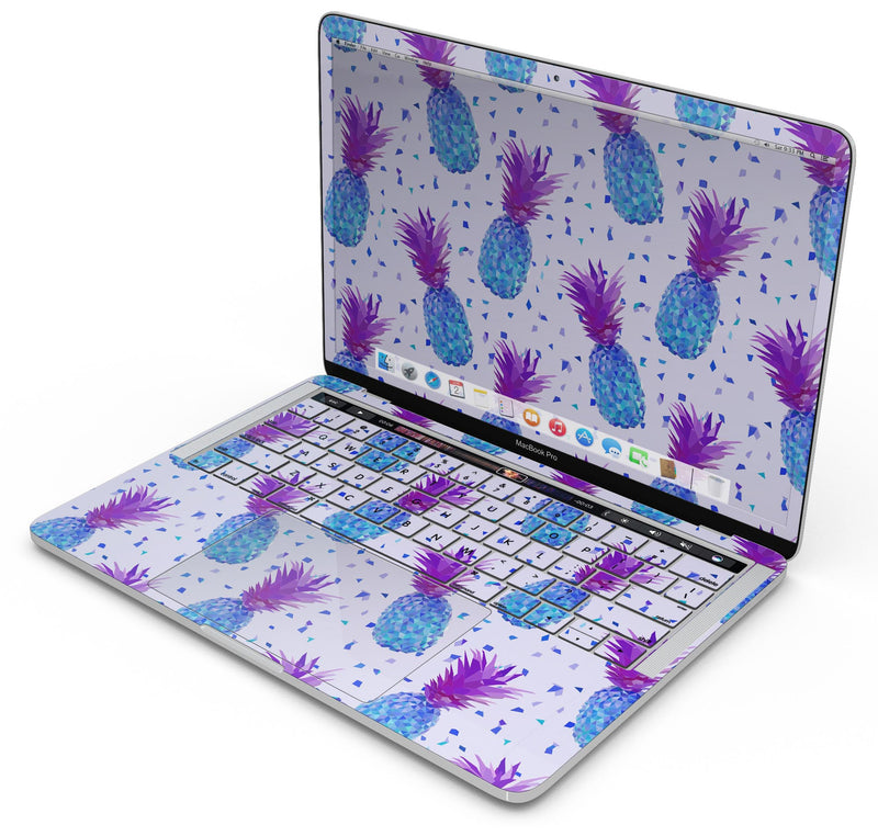 Disco Pineapple - Skin Decal Wrap Kit Compatible with the Apple MacBook Pro, Pro with Touch Bar or Air (11", 12", 13", 15" & 16" - All Versions Available)