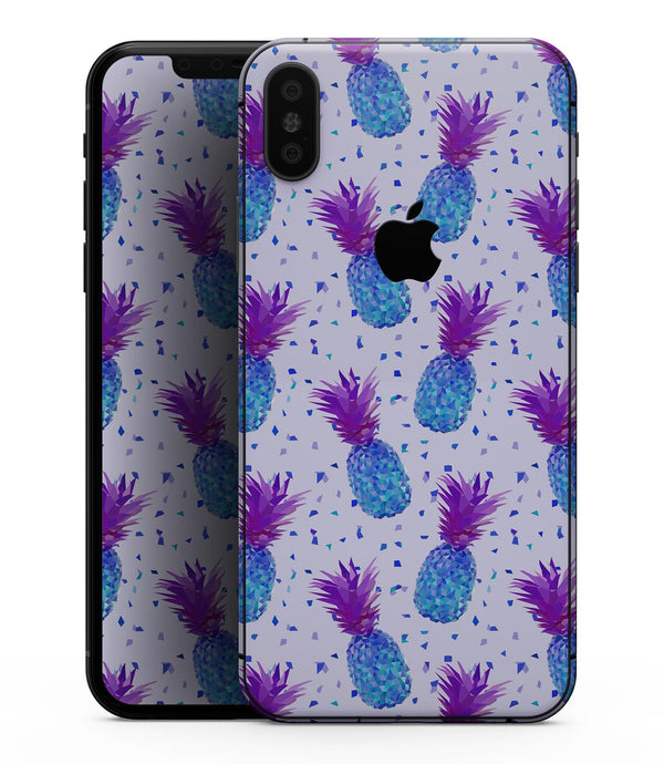 Disco Pineapple - iPhone XS MAX, XS/X, 8/8+, 7/7+, 5/5S/SE Skin-Kit (All iPhones Avaiable)