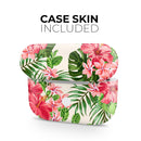 Dreamy Subtle Floral V1 - Full Body Skin Decal Wrap Kit for the Wireless Bluetooth Apple Airpods Pro, AirPods Gen 1 or Gen 2 with Wireless Charging
