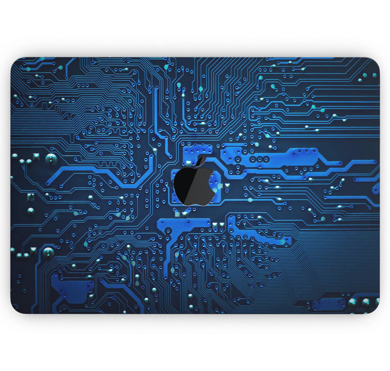 Electric Circuit Board - Skin Decal Wrap Kit Compatible with the Apple MacBook Pro, Pro with Touch Bar or Air (11", 12", 13", 15" & 16" - All Versions Available)