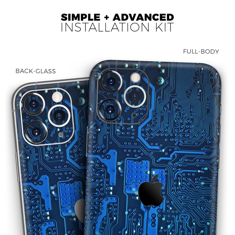 Electric Circuit Board - Skin-Kit for the Apple iPhone 11, 11 Pro or 11 Pro Max