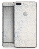 Faded Blue and White Snowflake Pattern - Skin-kit for the iPhone 8 or 8 Plus