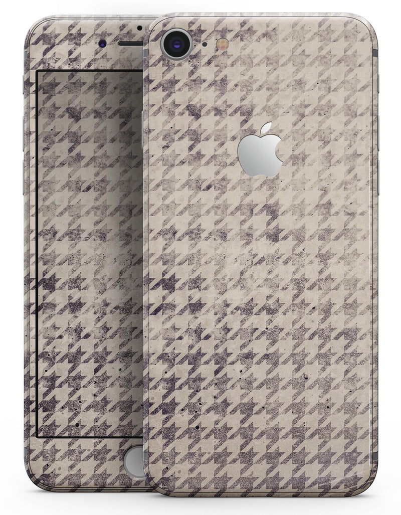 Faded Sharp Black and White Pattern - Skin-kit for the iPhone 8 or 8 Plus