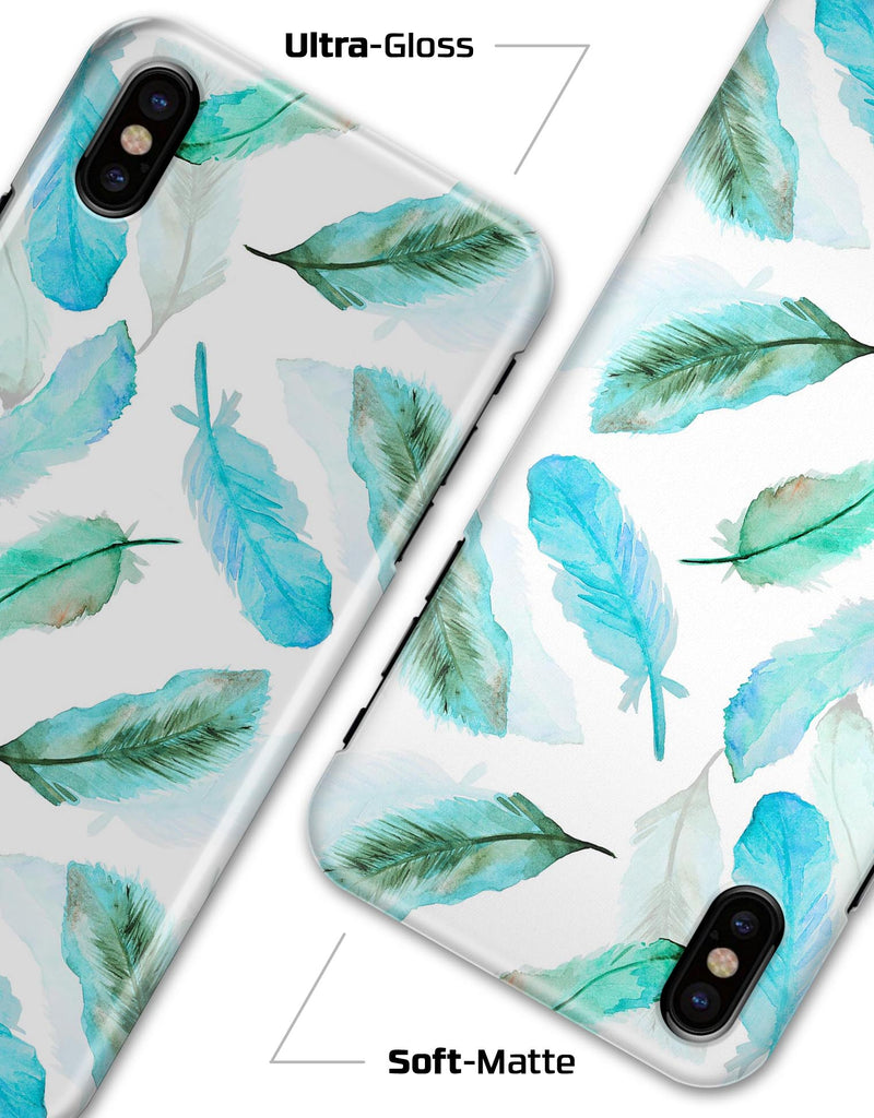 Feathery Watercolor - iPhone X Clipit Case