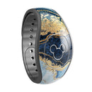 Foiled Marble Agate - Full Body Skin Decal Wrap Kit for Disney Magic Band
