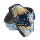 Foiled Marble Agate - Full Body Skin Decal Wrap Kit for Disney Magic Band