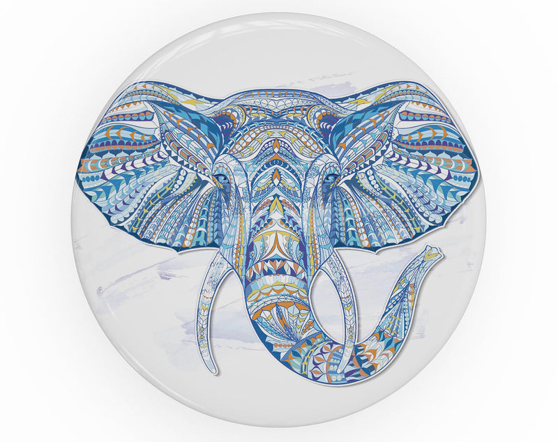 Geometric Sacred Elephant - Skin Kit for PopSockets and other Smartphone Extendable Grips & Stands