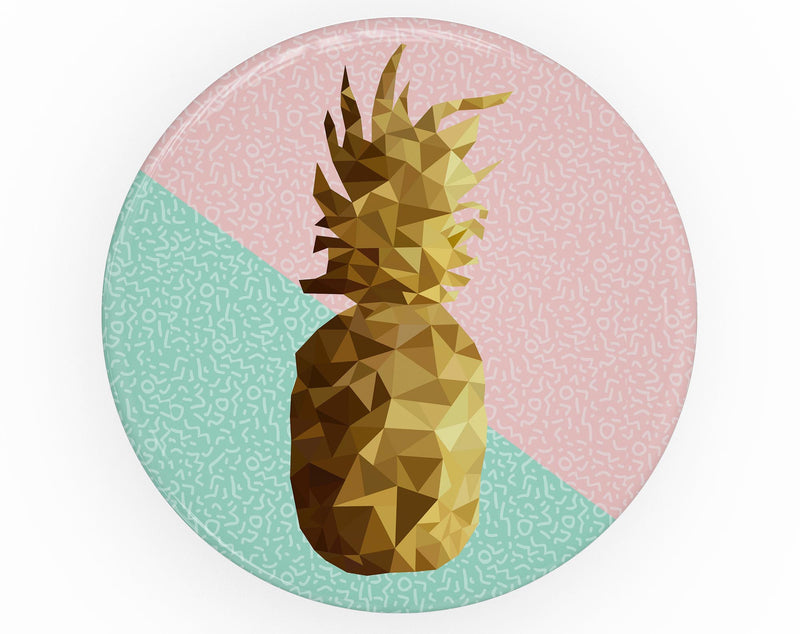 Geometric Summer Pineapple v1 - Skin Kit for PopSockets and other Smartphone Extendable Grips & Stands