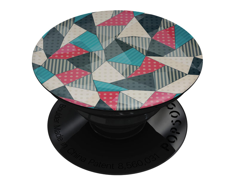 Geometry and Polkadots - Skin Kit for PopSockets and other Smartphone Extendable Grips & Stands