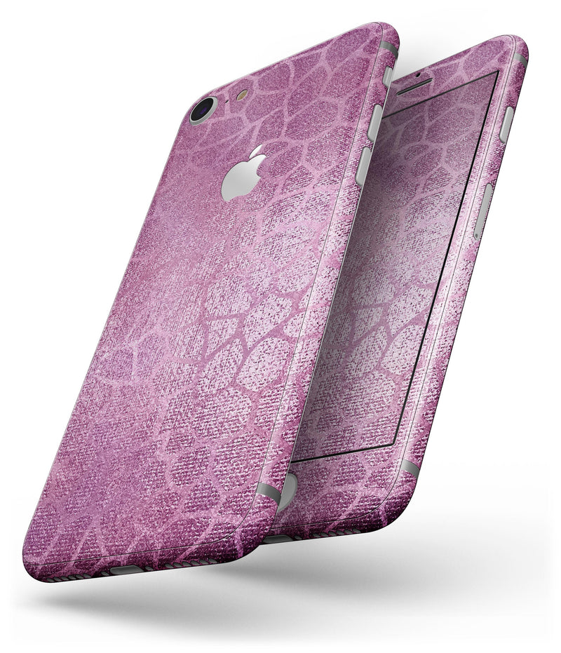 Glamorous Pink Scales - Skin-kit for the iPhone 8 or 8 Plus