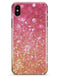Glowing Pink and Gold Orbs of Light - iPhone X Clipit Case