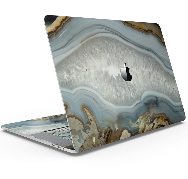 Gold Crystal - Skin Decal Wrap Kit Compatible with the Apple MacBook Pro, Pro with Touch Bar or Air (11", 12", 13", 15" & 16" - All Versions Available)