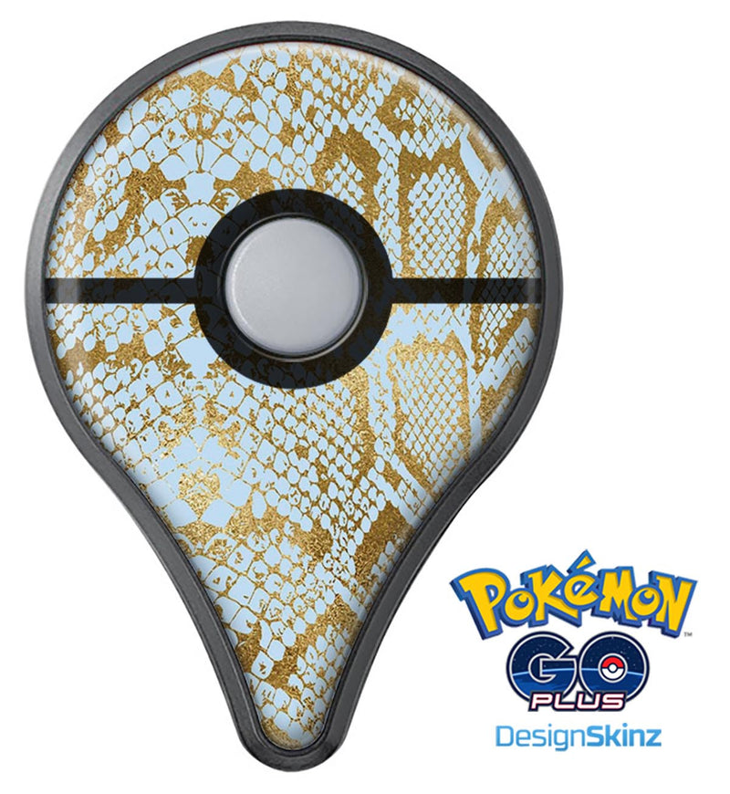 Gold Flaked Animal Laced Pokémon GO Plus Vinyl Protective Decal Skin Kit