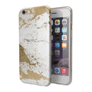 Gold Foiled Marble v1 iPhone 6/6s or 6/6s Plus 2-Piece Hybrid INK-Fuzed Case