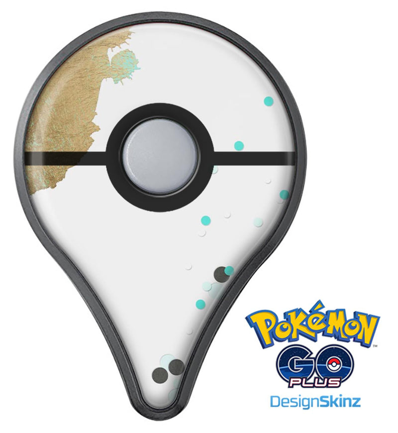 Gold Foiled White v3 Pokémon GO Plus Vinyl Protective Decal Skin Kit