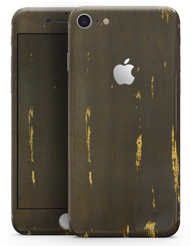 Gold Standard WaterColor Brushed V2 - Skin-kit for the iPhone 8 or 8 Plus