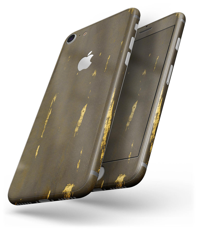 Gold Standard WaterColor Brushed V2 - Skin-kit for the iPhone 8 or 8 Plus