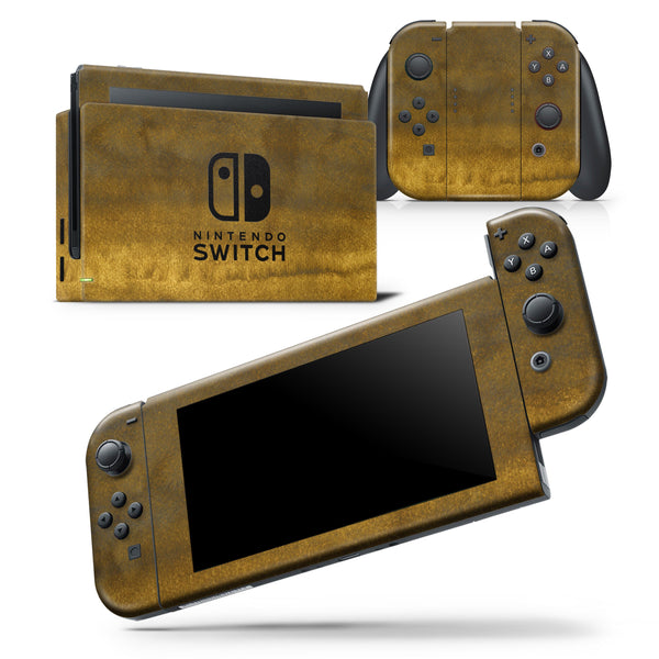 Gold Standard WaterColor V2 - Skin Wrap Decal for Nintendo Switch Lite Console & Dock - 3DS XL - 2DS - Pro - DSi - Wii - Joy-Con Gaming Controller