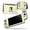 Gold Watercolor Stars - Skin Wrap Decal for Nintendo Switch Lite Console & Dock - 3DS XL - 2DS - Pro - DSi - Wii - Joy-Con Gaming Controller