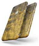 Golden Brush Fire V2 - Skin-kit for the iPhone 8 or 8 Plus