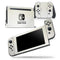 Golden Fade to White  - Skin Wrap Decal for Nintendo Switch Lite Console & Dock - 3DS XL - 2DS - Pro - DSi - Wii - Joy-Con Gaming Controller