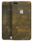Golden Speckles with Smoke - Skin-kit for the iPhone 8 or 8 Plus
