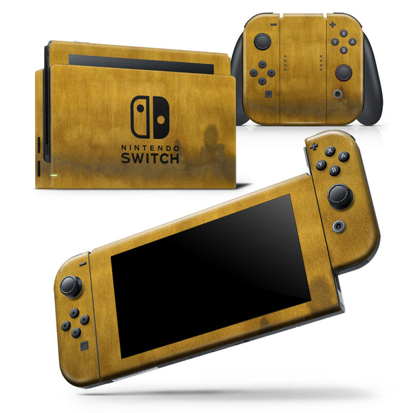 Golden Weeping Willow Over City - Skin Wrap Decal for Nintendo Switch Lite Console & Dock - 3DS XL - 2DS - Pro - DSi - Wii - Joy-Con Gaming Controller